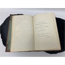 Sheahan, James Joseph, History of the Town & port of Kingston upon Hull, Second edition, John Green Beverley, 1866, folding frontis, map and engraved plates, together with another example of the same, (2)