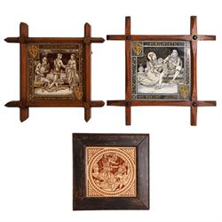 John Moyr Smith (1839-1912) for Minton: Two Aesthetic Movement, decorated with scenes from...