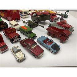 Various makers - Matchbox Superkings Snorkel Fire-Engine No.K-39 and King Size Scammell Tipper Truck No.K-19; both boxed; and large quantity of unboxed, playworn and repainted models by Dinky, Corgi, Lesney, EFE, Micromachines etc