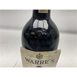 Warre's 1966, vintage port, unknown contents and proof 