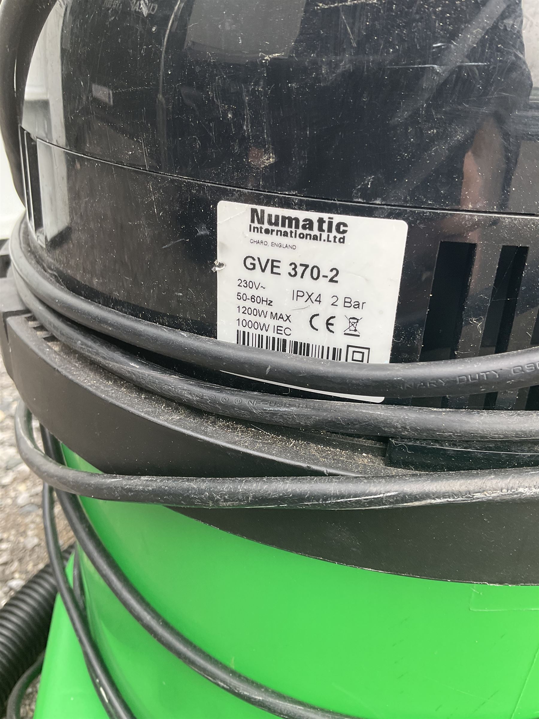 “Numatic George”, wet and dry bagged cylinder vacuum cleaner, no attachments  - THIS LOT IS TO BE COLLECTED BY APPOINTMENT FROM DUGGLEBY STORAGE, GREAT HILL, EASTFIELD, SCARBOROUGH, YO11 3TX