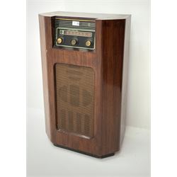 Vintage Ekco model C.273 floor standing radio, H81cm
