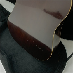  Epiphone FT-145 Texan acoustic guitar L105cm in TGI hard carrying case  