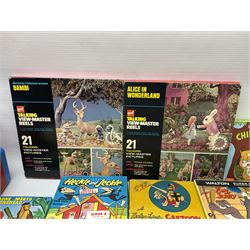 Corgi/Disney - Movie Vision, in original box, with Corgi projector, two Corgi Movie Viewers and nine films; together with 8mm film reels and strips to include Disney’s Dumbo, Mickey Mouse, Alice in Wonderland etc, most in original boxes