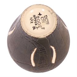 Dennis China Works miniature vase, decorated with elephants, H9cm