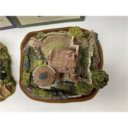 Two Lilliput Lane comprising Scotney Castle Garden limited edition