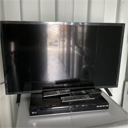 LG 32inch television with DVD and with r