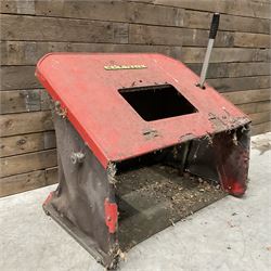 Countax K18 Twin ride on lawnmower 42” cut, with trailer and attachment 