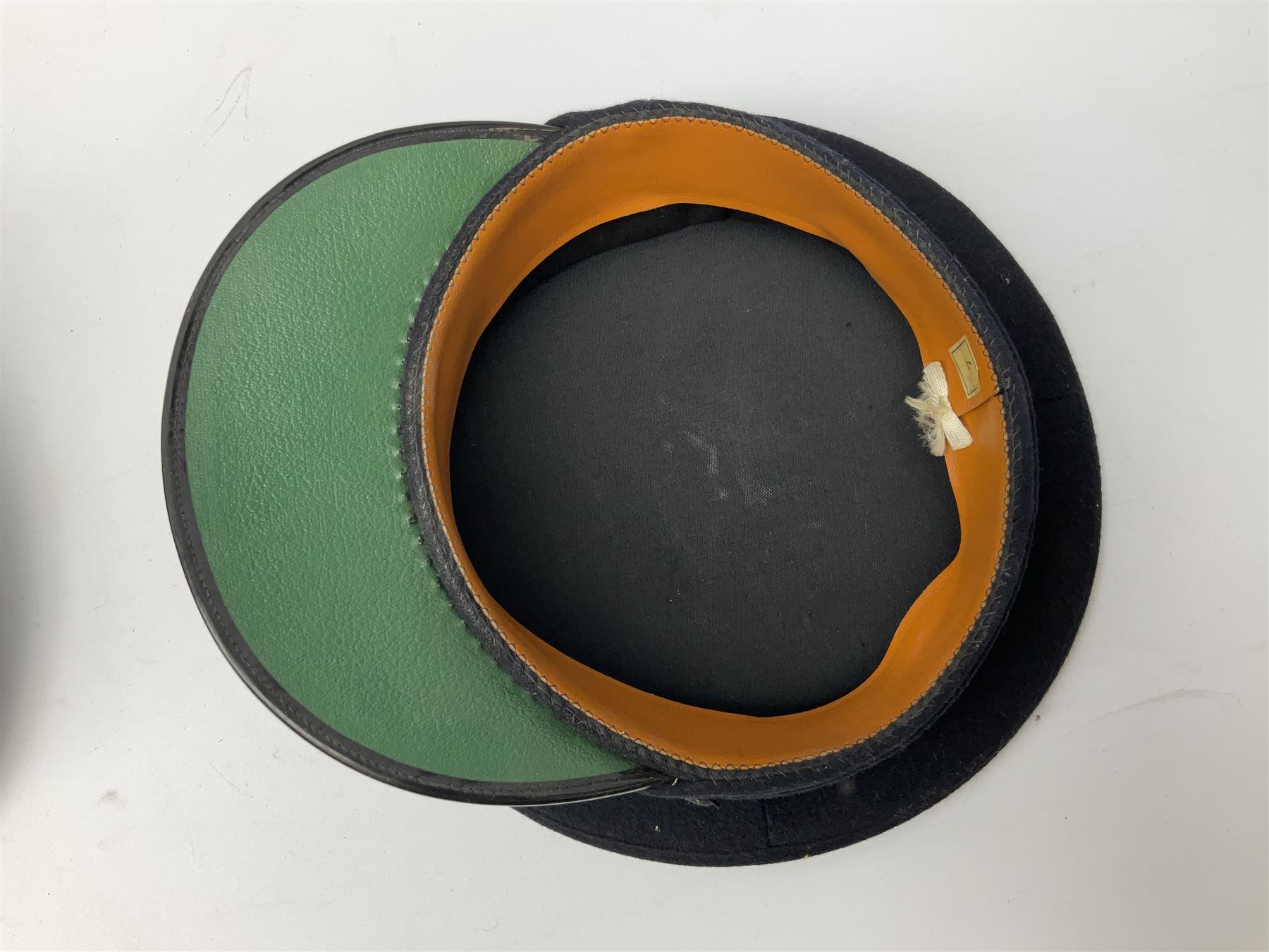  Hull City Police - Christys London helmet with king's crown night plate and a peaked cap (2)  