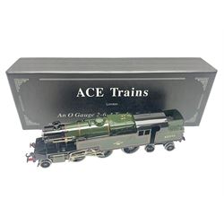 Ace Trains '0' gauge - limited edition E8 Stanier 2-6-4 tank locomotive No.42546 in late BR passenger green with final totem; for two or three rail running; boxed with original packaging and instructions in outer delivery box