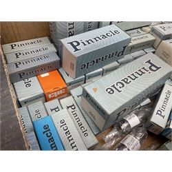 Collection of Pinnacle thermionic radio valves/vacuum tubes including PL509, PL519, PY500A, PL608, PCL86, the majority in original boxes, approximately 105 