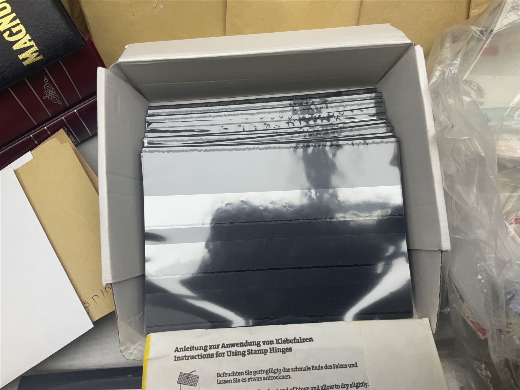 World stamps including Australia, Antigua, Canada, New Zealand, St Vincent, Republic of Maldives, Norfolk Island, Malta etc, Great British and other first day covers, Queen Elizabeth II 60th Birthday commemorative stamps etc, housed in five albums/folders and loose, in one box