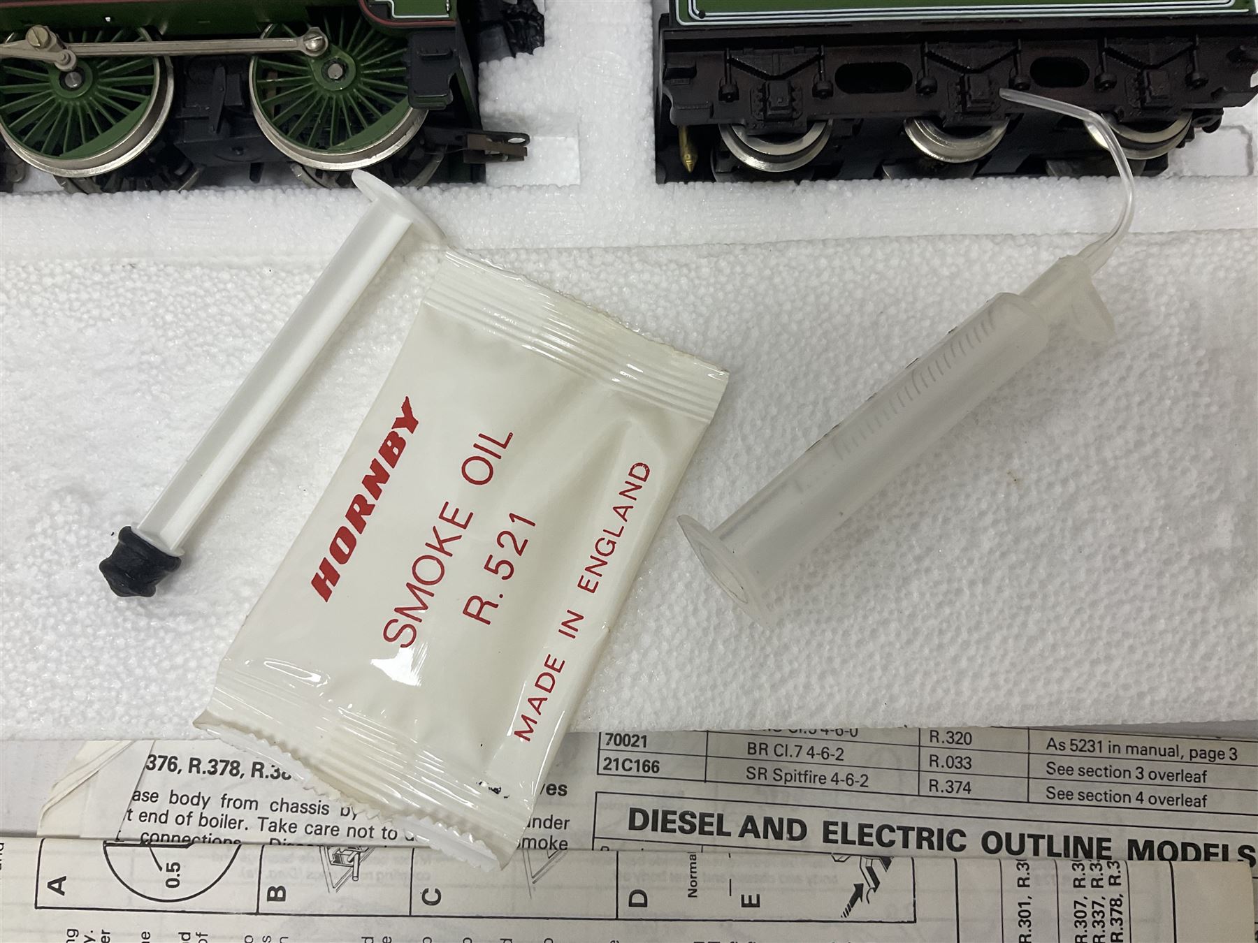 Hornby ‘00’ gauge - Class B17 4-6-0 ‘Manchester United’ locomotive no.2862 in LNER green; Class B17 4-6-0 ‘Leeds United’ locomotive no.61656 in BR green; Class D41/1 4-4-0 ‘Yorkshire’ locomotive no. 62700; Class 49/1 4-4-0 ‘Cheshire’ locomotive no.2753 in LNER green; in original boxes (4) 