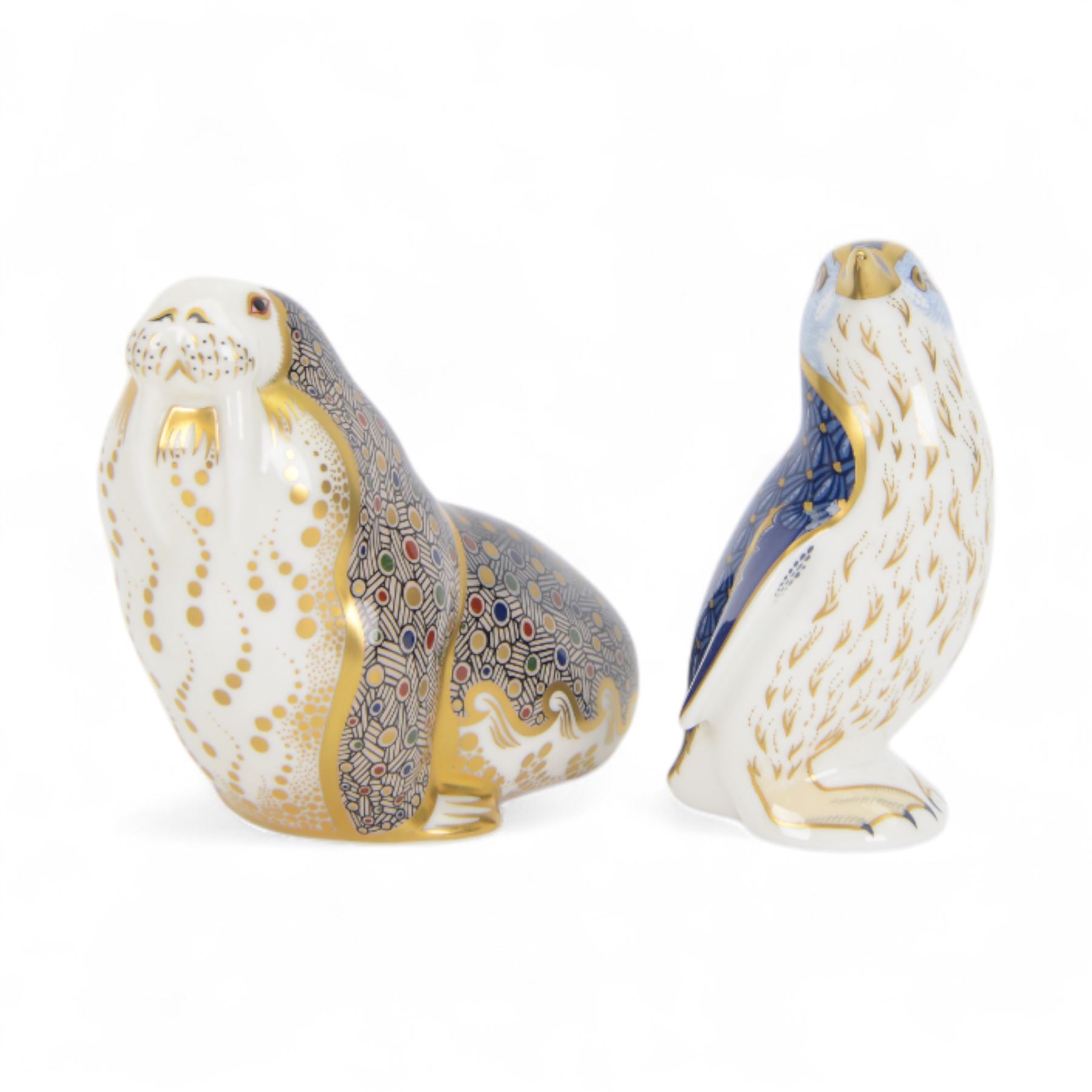 Two Royal Crown Derby paperweights | Ceramics | 148977