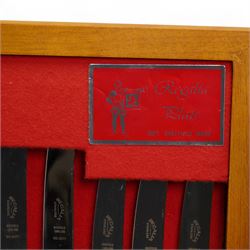 Canteen of Regalia Plate bead edge plated cutlery for six covers, another matching set, each containing forty four pieces, two boxes of Arthur Price matching bead edge pastry forks, cheese knife, butter knife and preserve spoon