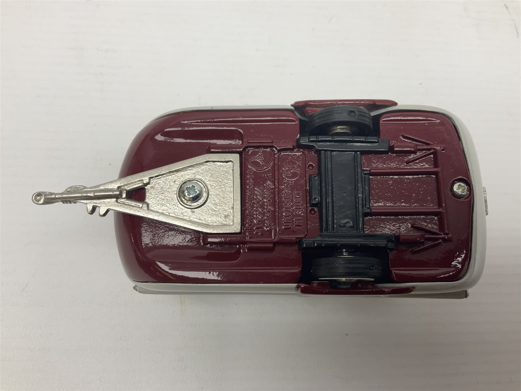 Three Lansdowne Models 1:43 scale models - 1956 Willerby Vogue Caravan; 1960 Bedford Dormobile Romany De-Luxe in green and white; and 1972 Vauxhall VX4/90 (Sapphire Starmist-met); all boxed (3)