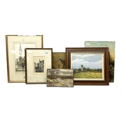 J M Oldroyd (British 19th century): Chur