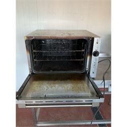 Burco 444441151 table top convection oven - THIS LOT IS TO BE COLLECTED BY APPOINTMENT FROM DUGGLEBY STORAGE, GREAT HILL, EASTFIELD, SCARBOROUGH, YO11 3TX
