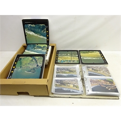  Large collection of c1999 Coastal Aerial Photographs of the Scarborough Coast, divided into films and frames in boxes with some in folder, 100's  