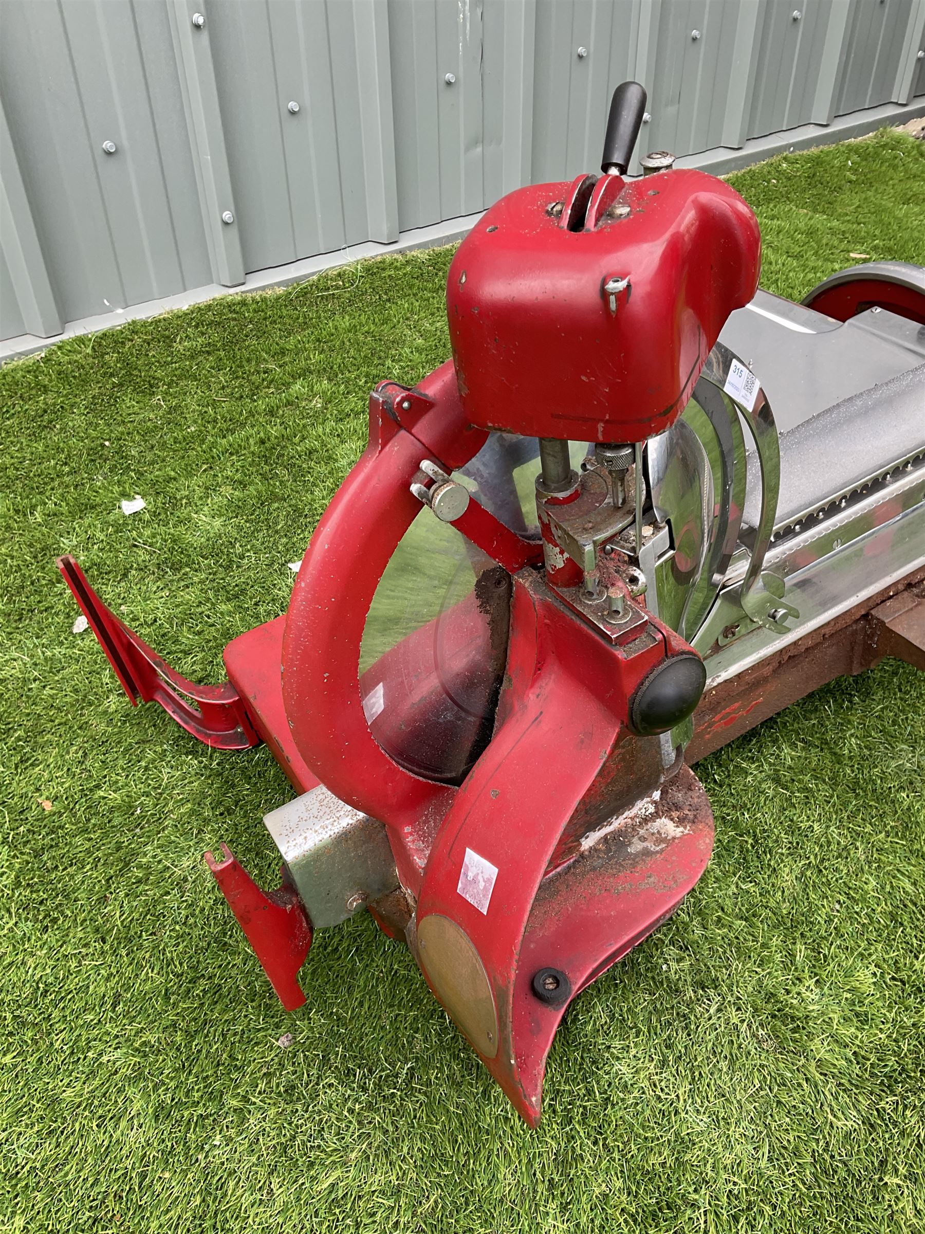Berkel Model 22 flywheel meat slicer - THIS LOT IS TO BE COLLECTED BY APPOINTMENT FROM DUGGLEBY STORAGE, GREAT HILL, EASTFIELD, SCARBOROUGH, YO11 3TX