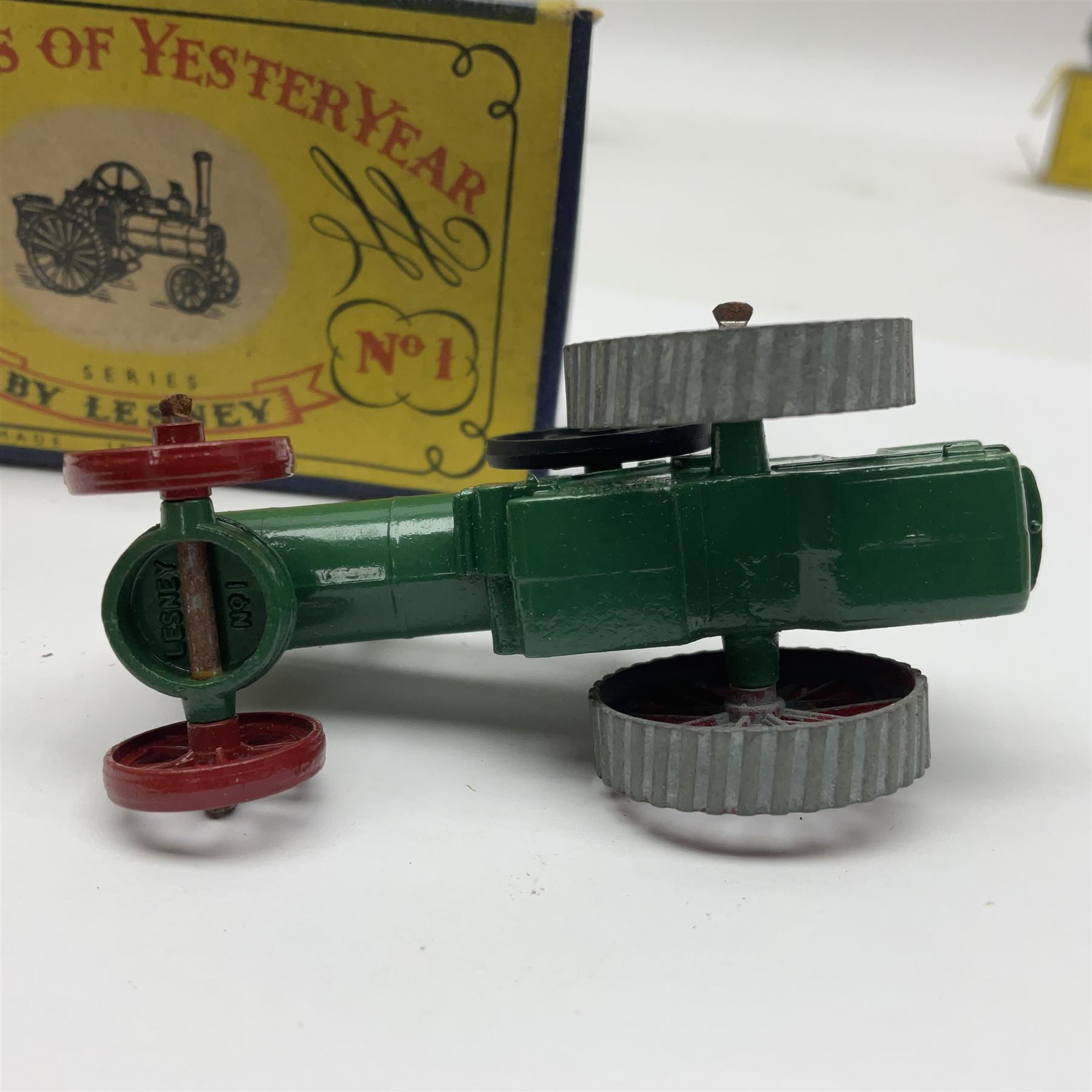 Moko Lesney - four Models of Yesteryear die-cast models comprising two 1925 Allchin Traction Engine no.1, Sentinel Steam Wagon no.4 and Fowler Showman’s Engine, all boxed; with two Matchbox 1-75 series models, Scammell Breakdown Truck no.64 and Austin MK 2 Radio Truck, both boxed (6)