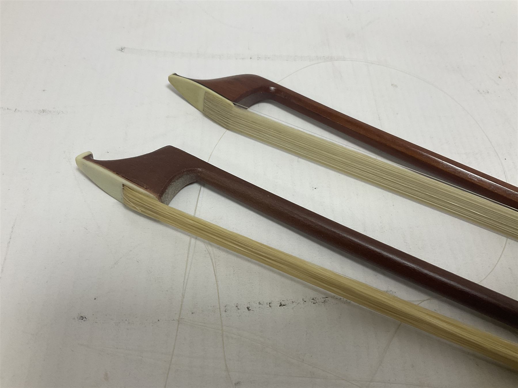 Gear 4 Music full size cello with a maple back and ribs and spruce top, ebony fittings and fingerboard, with two bows in hard case Length 123cm