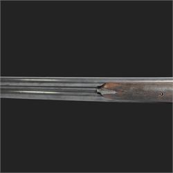 William Cashmore 12 bore, double trigger, boxlock ejector side by side double barrel shotgun with 71cm (28