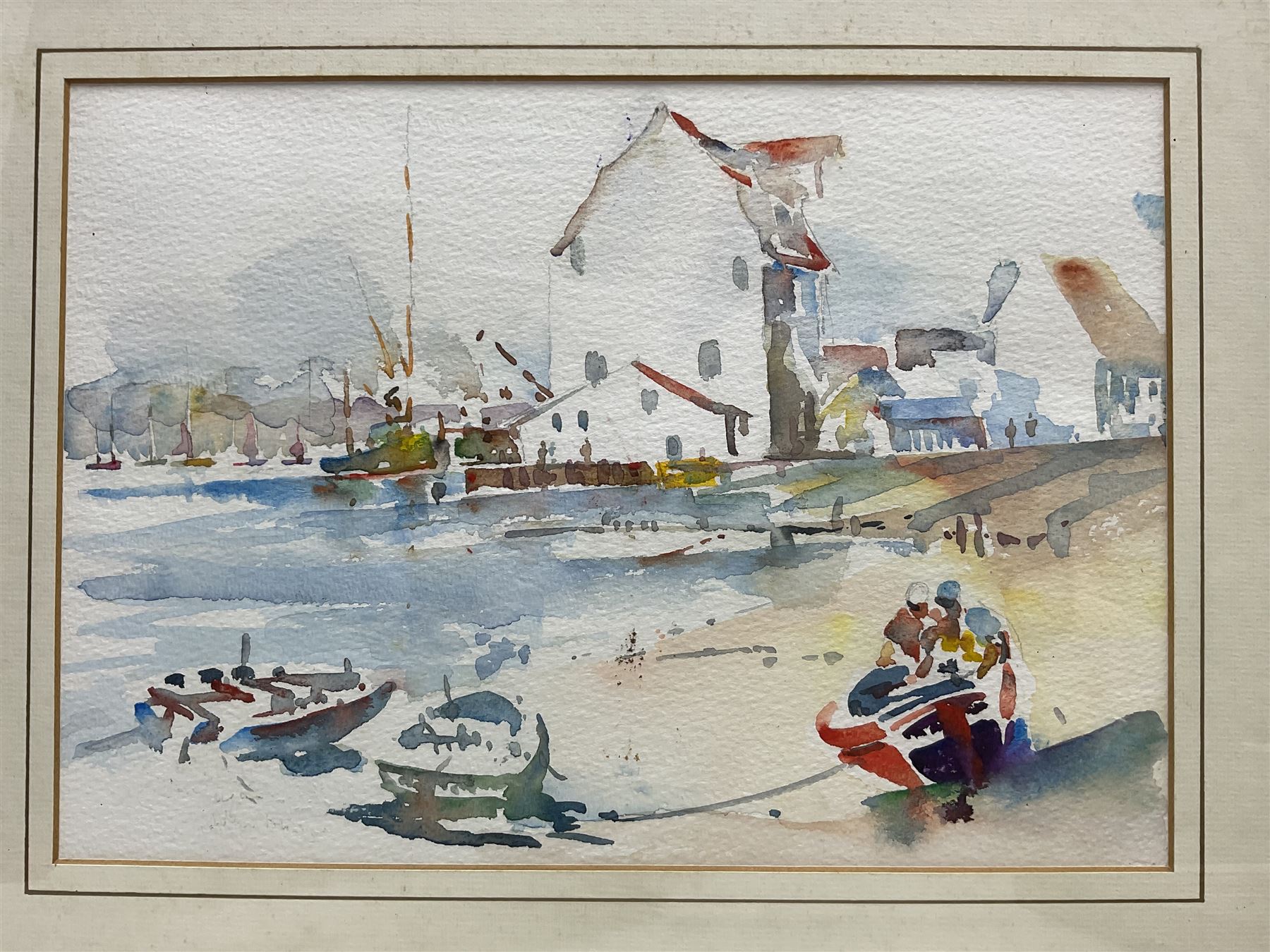 Don Glynn (Scarborough 20th century): Don Glynn (Scarborough 20th century): Coastal Scenes, four watercolours, variously signed and titled, max 27cm x 37cm (4)