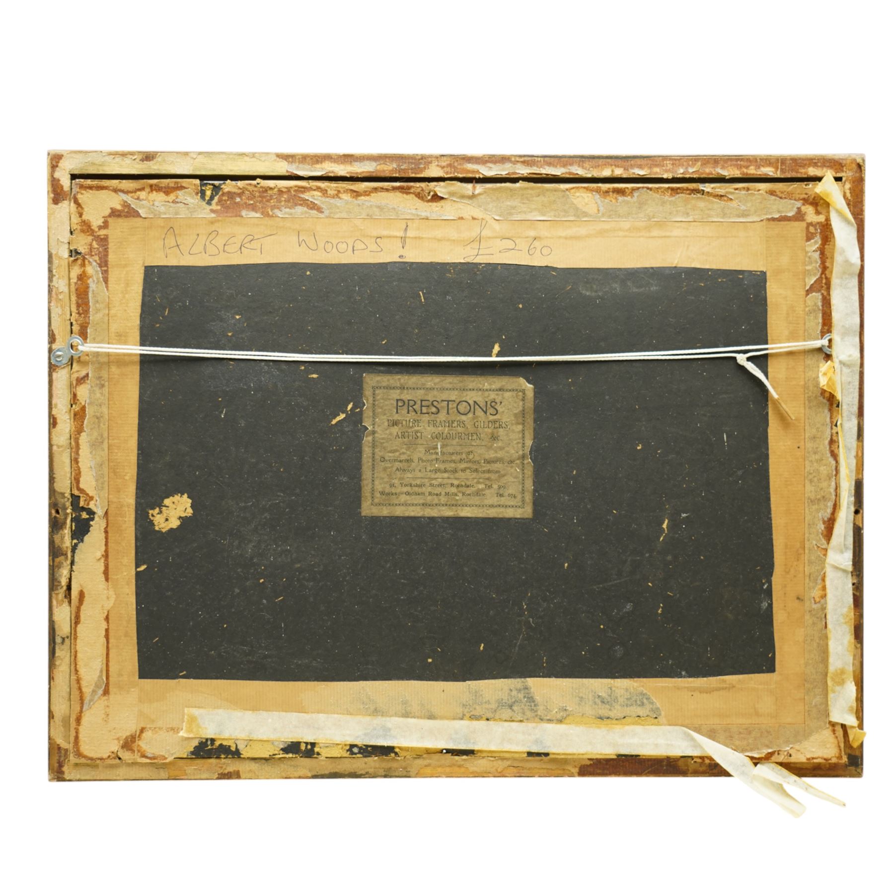 Albert Woods (British 1871-1944): Herding Sheep, watercolour signed 24cm x 36cm