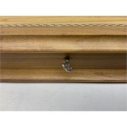 The Stamps of Royalty collection consisting of twenty-five sterling silver hallmarked stamp replicas, housed in a fitted wooden display case, with certificates, polishing cloth and certificates