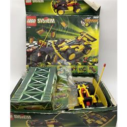 Lego System - 5600 Radio Controlled Car, boxed with instructions; and eight various Lego Games comprising Pirate Plank, Monster 4, Frog Rush, UFO Attacks, Lava Dragon, Ramses Return, Ninjago and Shave A Sheep, all boxed with instructions (9)