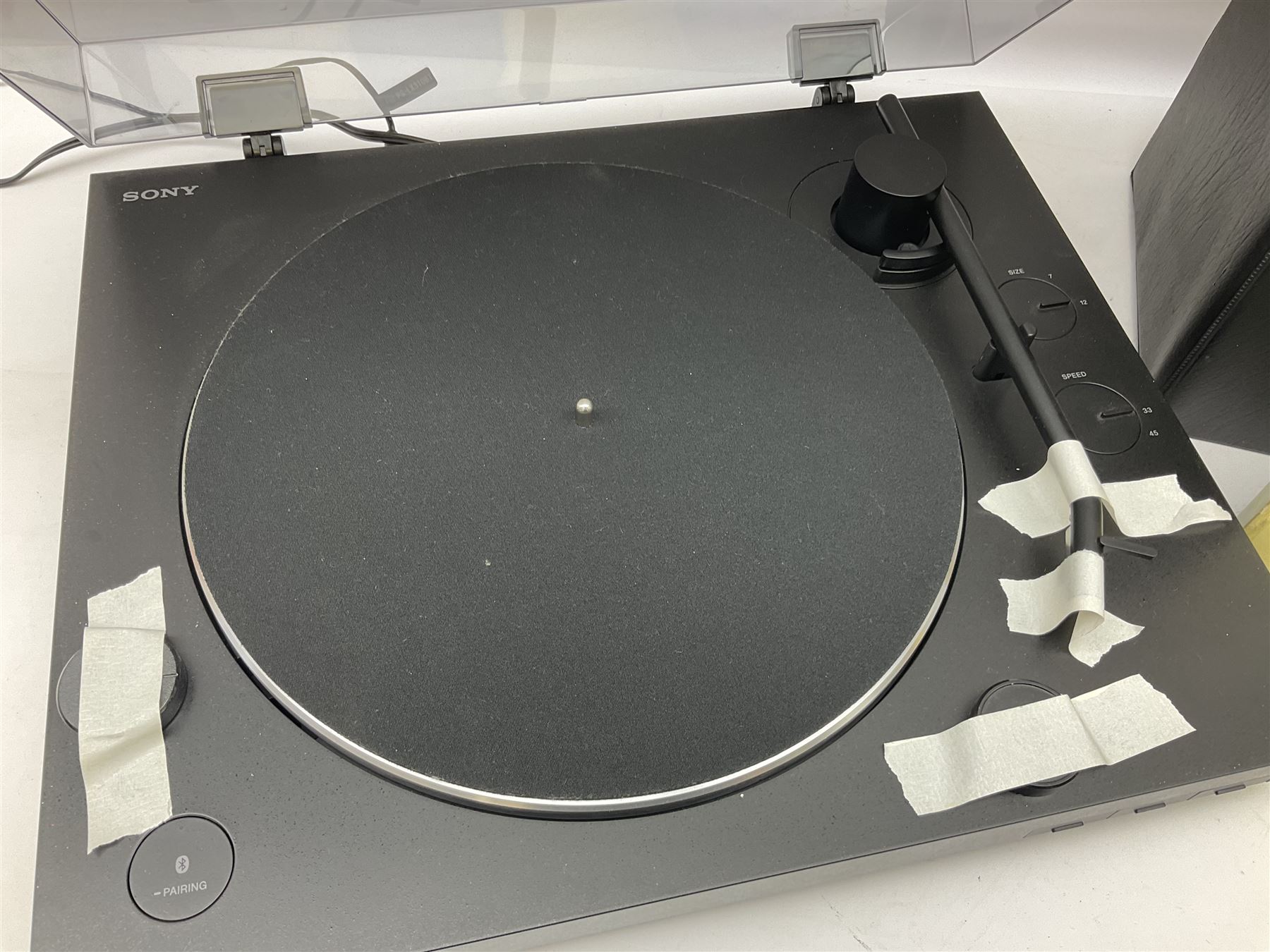 Sony PS1X310BT record player with original 2019 invoice; and quantity