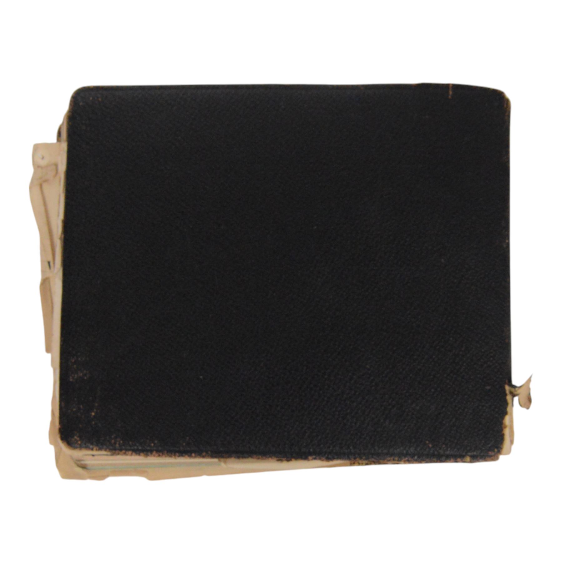 1920s/30s autograph album, with signatures including Oswald Mosley, Noel Coward, Sir Malcolm Campbell, Gerald Du Maurier and Seymour Hicks, in tooled leather album with gilt lettering