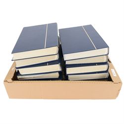 Mainly Great Britain King George V to Queen Elizabeth II stamps, in twelve stockbooks