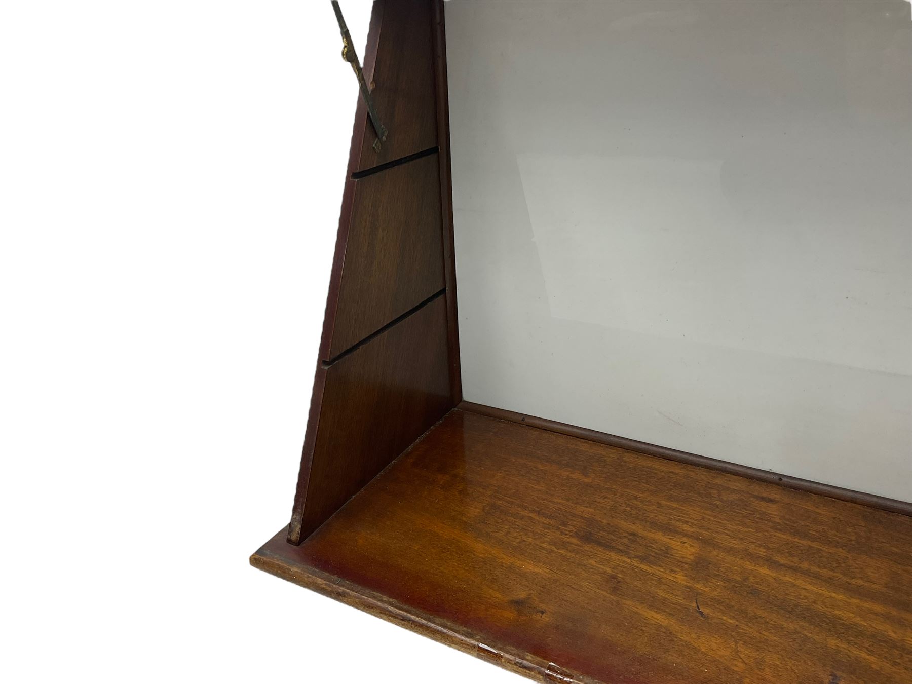 Cadbury's Chocolate - 20th century mahogany framed point-of-sale counter top display cabinet