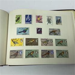 Great British and World stamps, including Virgin Islands, New Zealand, Australia, Canada, Gilbert and Ellice Islands, Falkland Islands, Peru, Mauritius, North Borneo, Monaco, Gibraltar etc, housed in six albums 