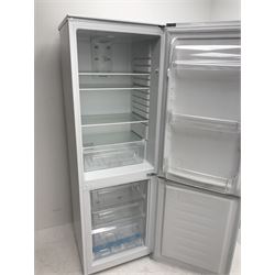 *Zanussi fridge freezer, W55cm, H169cm