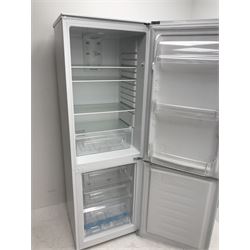 Zanussi fridge freezer, W55cm, H169cm