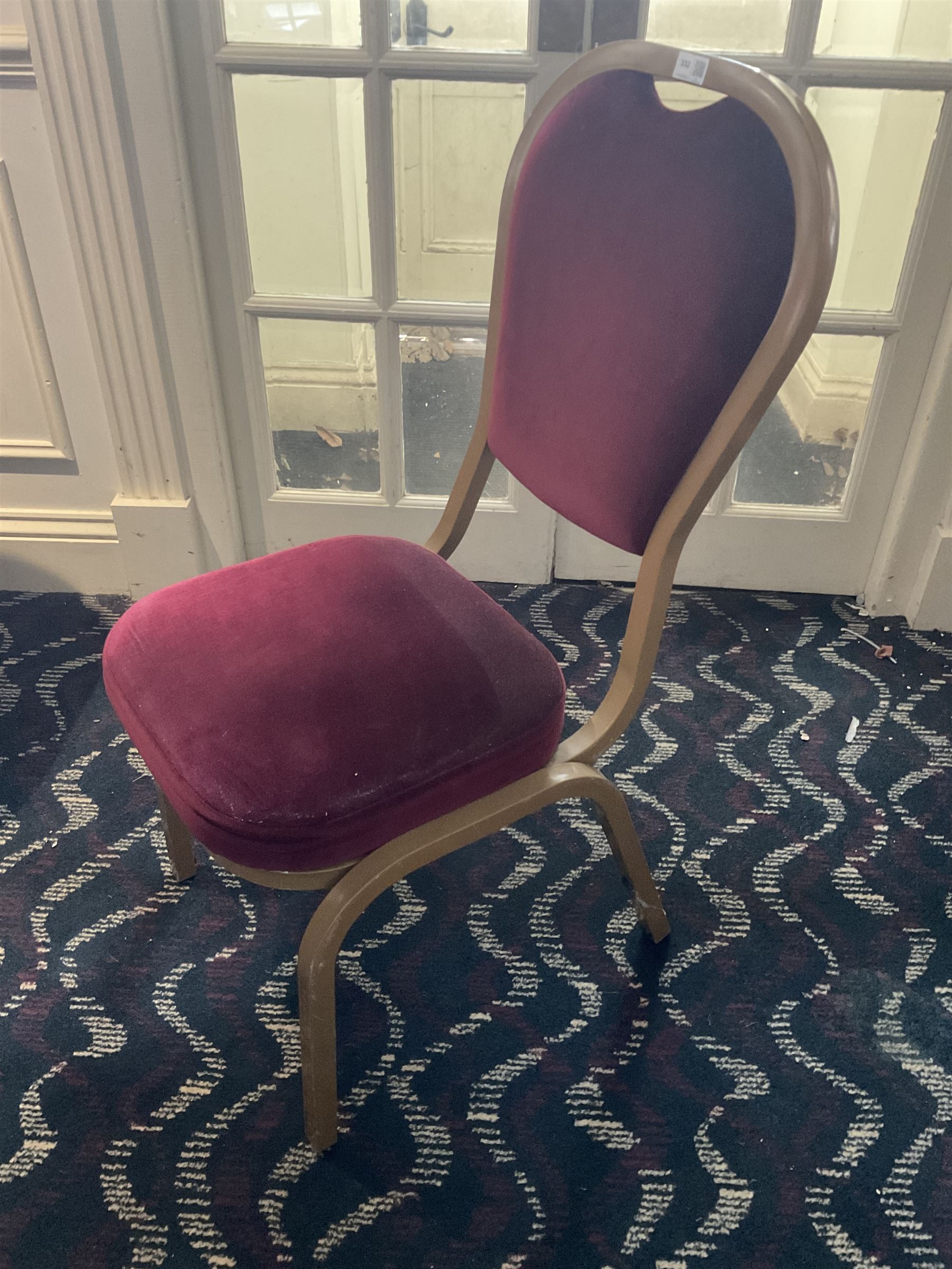 Seven circular bar tables (D55cm), two coffee tables and five conference chairs- LOT SUBJECT TO VAT ON THE HAMMER PRICE - To be collected by appointment from The Ambassador Hotel, 36-38 Esplanade, Scarborough YO11 2AY. ALL GOODS MUST BE REMOVED BY WEDNESDAY 15TH JUNE.
