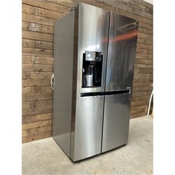 LG GSL760PZXV American style fridge freezer