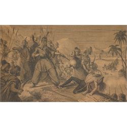 After Richard Evan Sly (British fl. 1839-1847): Akhbar Khan and Her Majesty's Envoy in Afg...