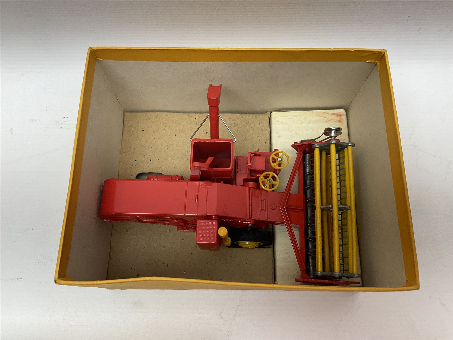 Corgi - Massey-Ferguson 780 Combine Harvester no.1111 and Corgi Massey-Ferguson 65 Tractor with Shovel no.53; both in original boxes 