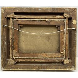 Joseph Dixon Clark (British 1849-1944): Sheep in a Meadow, oil on canvas signed 30cm x 40cm