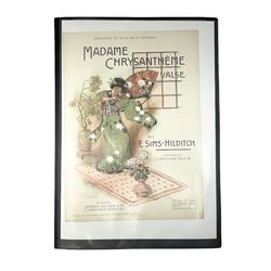 Albums of Victorian and later sheet musi