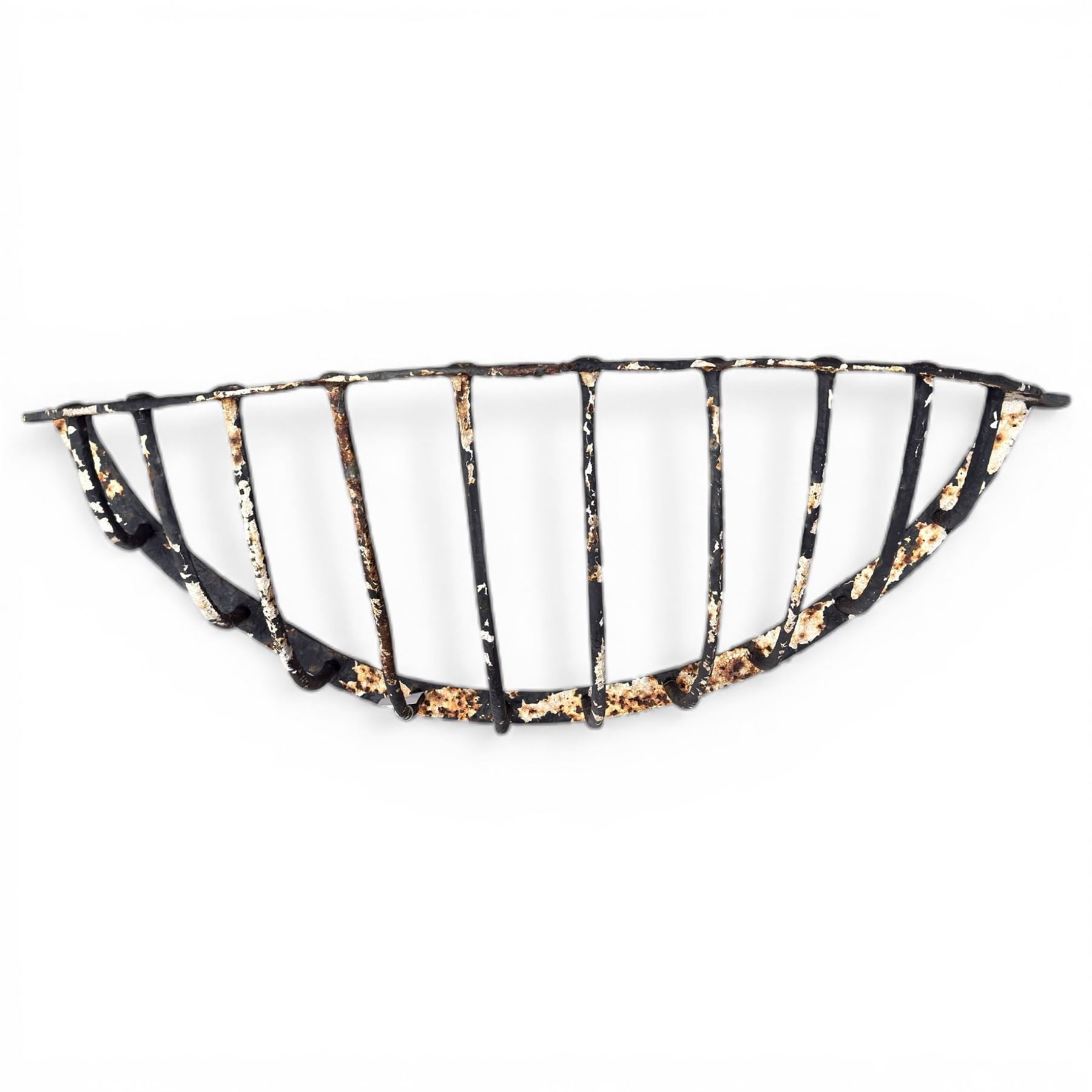 Three corner hay racks along with one normal rack