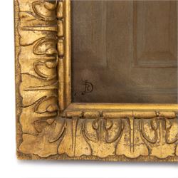 John Robert Dicksee (British 1817-1905): 'The Daughter of the House', oil on canvas signed with monogram, titled verso 45cm x 34cm
Provenance: purchased David Duggleby Ltd 18th June 2021 Lot 147