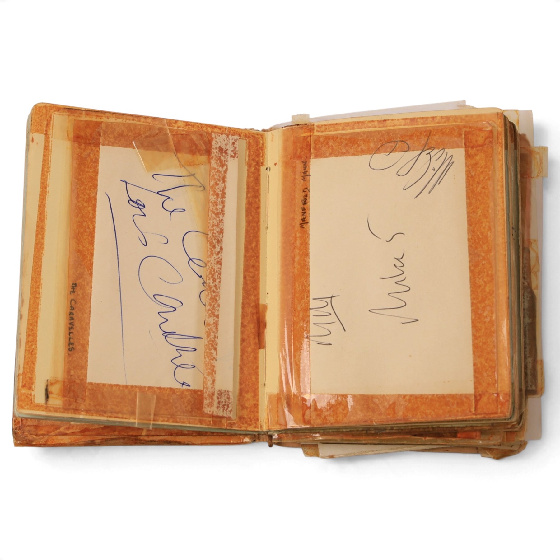 1960s autograph book, with signatures including John Lennon, Keith Richards, Bill Wyman, Dusty Springfield, Cilla Black, Helen Shapiro, etc