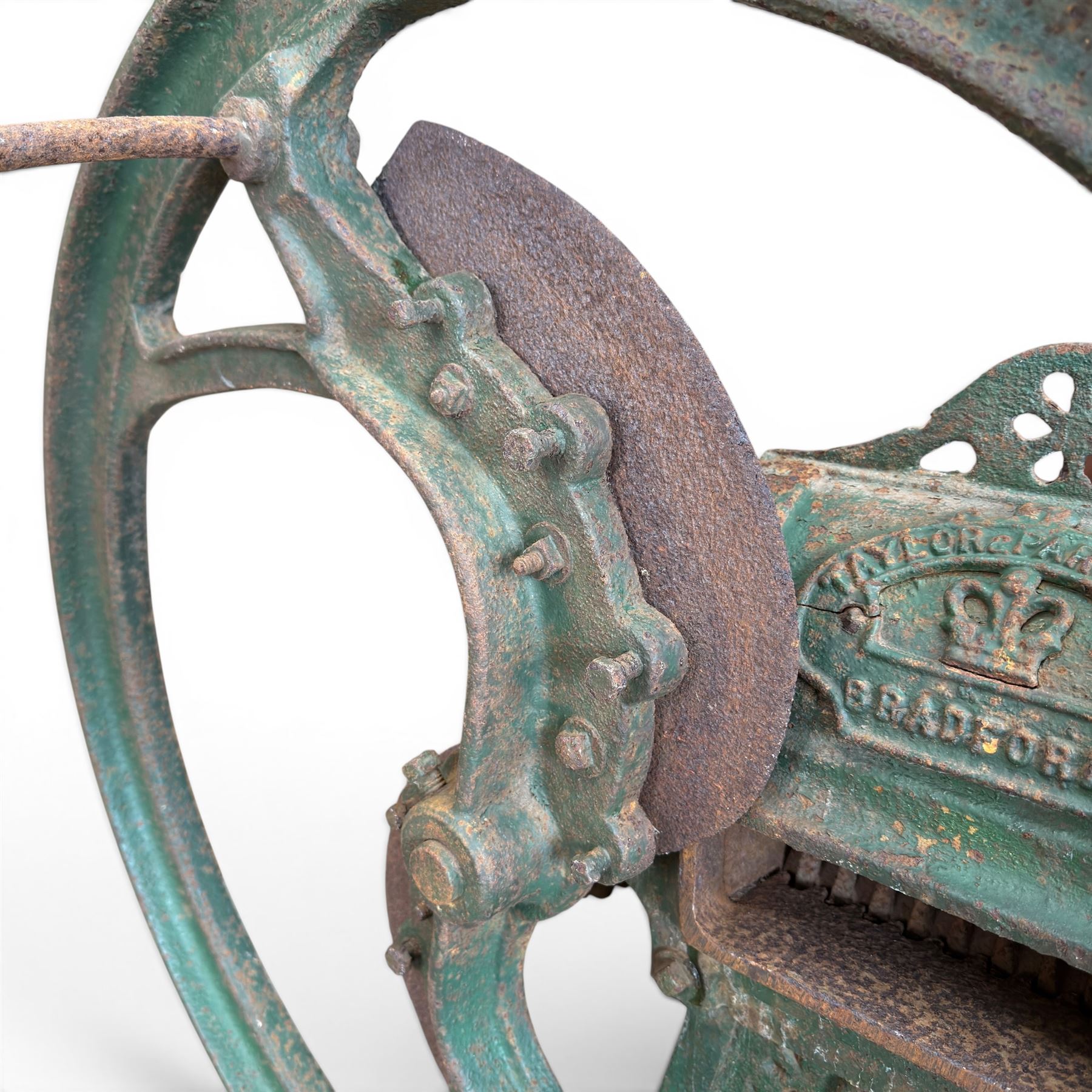 Taylor & Parsons - 19th century cast iron chaff cutter