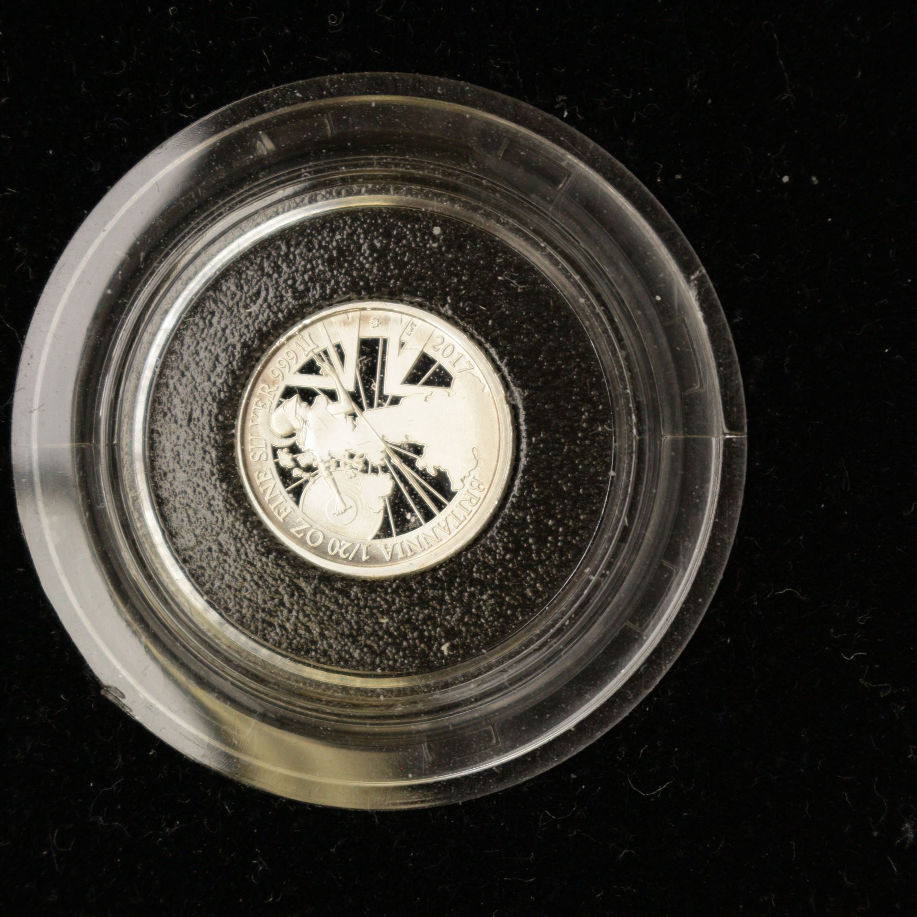 The Royal Mint United Kingdom 2017 silver proof Britannia six-coin set, cased with certificate