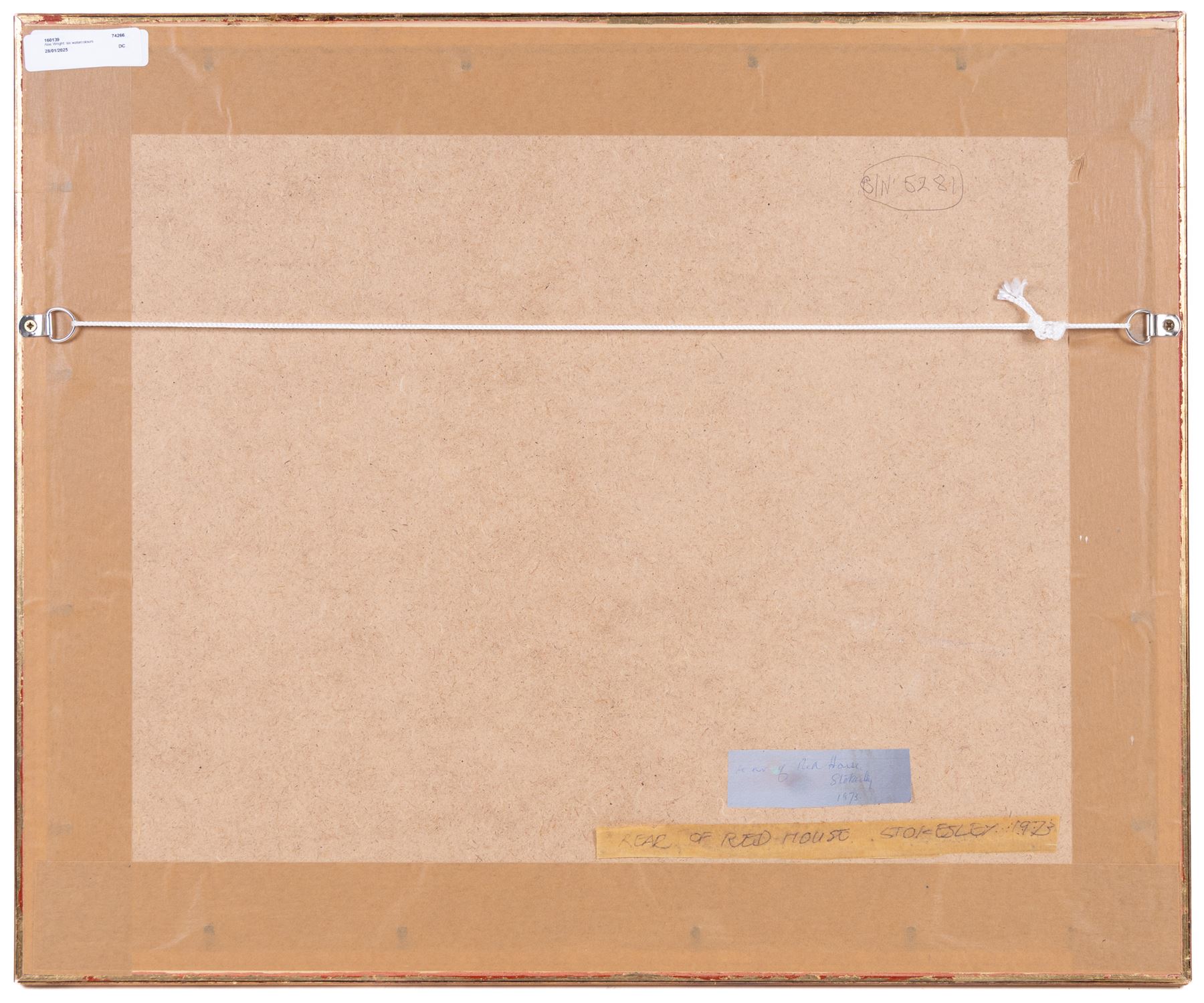 Alec Wright (British 1900-1981): Stokely Views and others, six watercolours variously signed and inscribed verso, approx 40cm x 30cm (6)